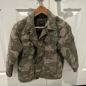 Old Navy camo utility jacket